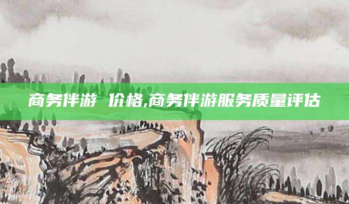 广安商务伴游 价格,商务伴游服务质量评估